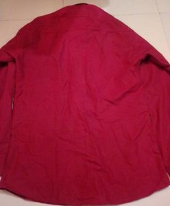 Red Casual Shirt