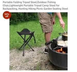 Portable Folding Tripod Stool