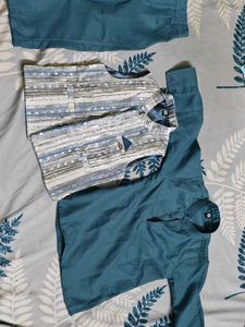 Ethnic kurta pant with waistcoat