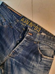 A.W.N93 Straight Fit Denim Jeans
