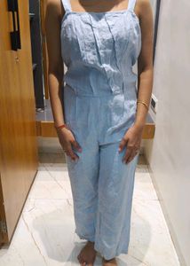 denim jumpsuit