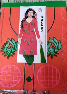 Suit  Embroidery Unstitche