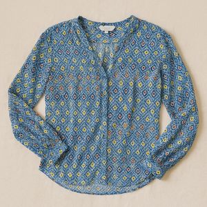 Patterned Blouse