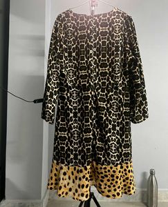 Sassafras Leopard Print Dress