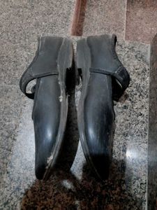 combo of 2(black&amp;white)shoes for school