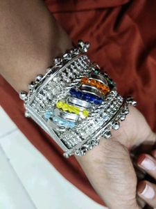 Statement Silver Cuff Bracelet