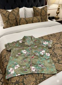 Floral Print Night Suit