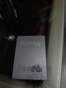 Pokemon Go Silver Card