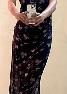 Floral Print Maxi Slip Dress