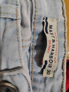 Negotiable Light Wash Denim Jeans
