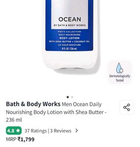 Bath &amp; Body Works Men Ocean Daily