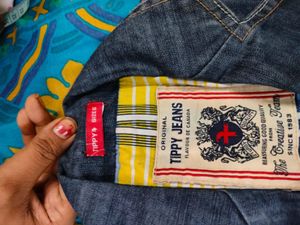 Tippy Jeans Denim Jacket Boys 10-12 Years