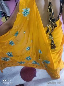 Yellow Saree