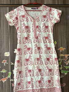 Elephant Print Kurta