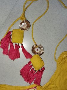 Mustered Colour Anarkali