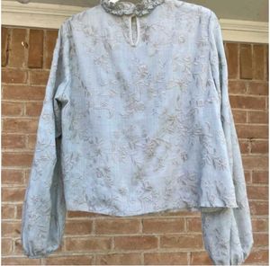 Zara Embroidered Tops