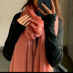 Peach Scarf