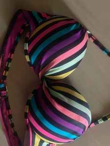 Multicoloured Padded Bra
