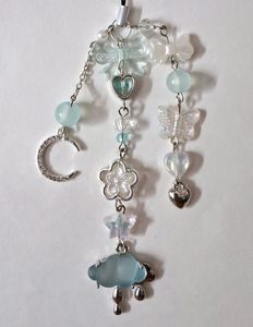 Cute Blue Aesthetic Cloud Phone Charm☁️💙🌠📱✨️