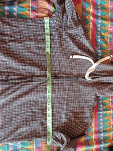 Checkered Hooded Shirt