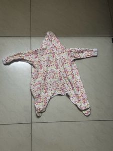 Cute Floral Baby Romper