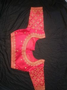 Red Readymade Blouse