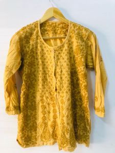 Embroidered Short Kurta