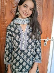 black kurta set!