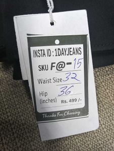F@15 Size-32 Slim Jeans