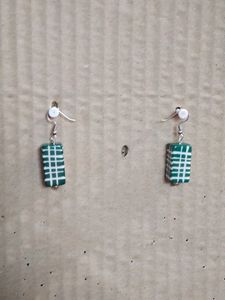 Green Necklace and Earring Set