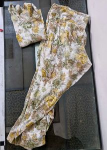 Flower  Pattern Allover Suit