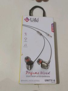Earphones Perfume wired Unity6