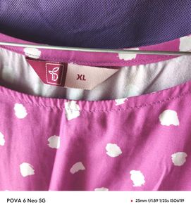 Pink Polka Dot Kurta