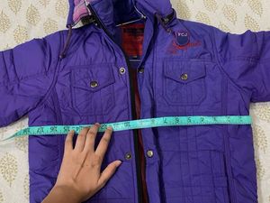 Unisex Purple Jacket For Kid