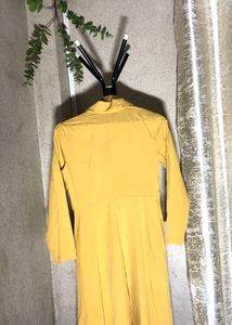 Mustard Yellow Formal Dress