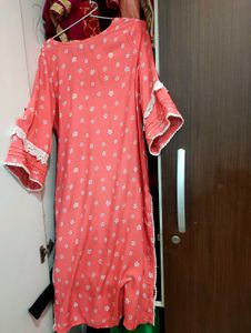 Rangriti Floral Print Kurta