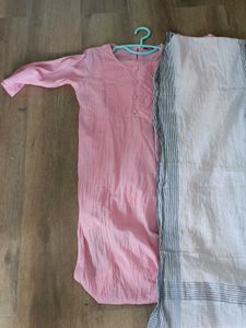 3 PIECE SET- JAIPURI KURTI WITH PYJAMA & DUPATTA