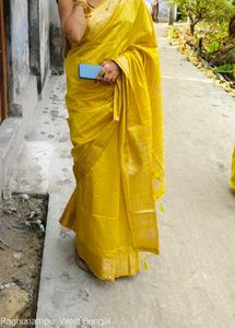 Elegant Yellow Saree