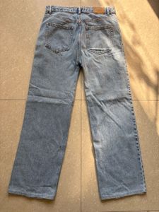 Wide Leg Denim Jeans