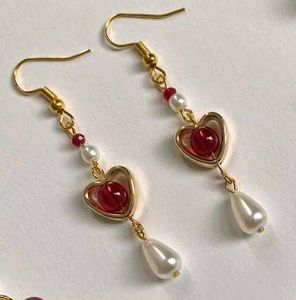 Heart Pearl Jewelry Set