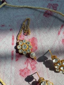 Pearl &amp; Stone Jewelry Set