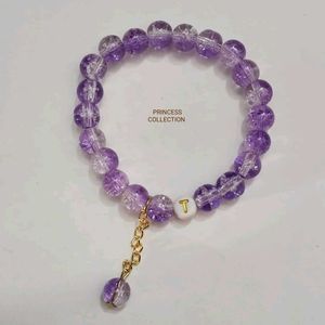 Custom Initial Beaded Bracelet