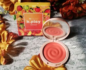 Myglamm K.Play Flavoured Blush - Sweet Peach