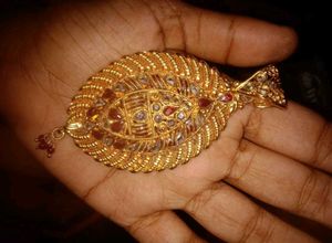 Sree Hari Pendent Set With Earrings.