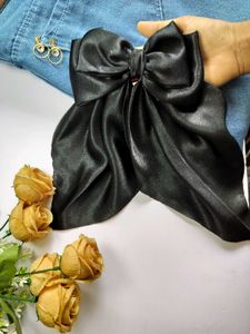 Long Tail Satin Bow