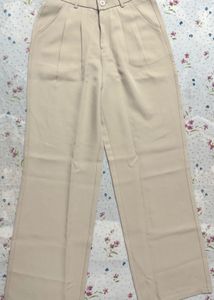 Beige Trousers