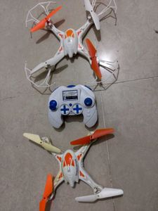 Two Quadcopter Drones
