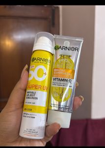 Garnier SPF & Vitamin C Cleanser
