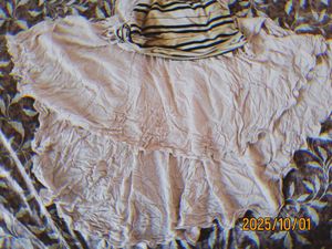 Beaded neckline &amp; flowy bottom