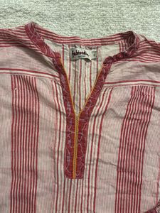 Striped Cotton Kurta
